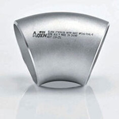 زانو 45 درجه استنلس استیل رده 40 جوشی ELBOW 45D STAINLESS STEEL SCH 40S BW A403 WP 316