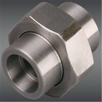 مهره ماسوره استنلس استیل ساکت ولد کلاس 6000 A182 F304L