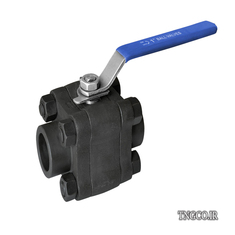 شیر توپی فولادی کلاس 800 کربن استیل ساکت BALL VALVE CS A105 SW 800#
