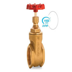 شیر فلکه کشویی برنجی دنده ای سنگین کیز ایران