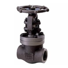 شیر فلكه کشویی گیت ولو فولادی فورج کلاس 800 کربن استیل دنده GATE VALVE CS A105 800#