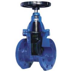 شیر کشویی زبانه لاستیکی چدن داکتیل GG25  PN10 سام