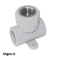 سه راه بوشن فلزی دیواری آذین لوله سپاهان