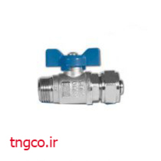 والو کلکتوری کوپلی با دسته پروانه ای نیوپایپ کد 35006