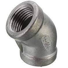 زانو 45 درجه استنلس استیل 316 دنده ای کلاس 150