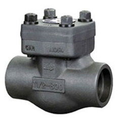 شیر خودکار فولادی کلاس 800 کربن استیل دنده CHECK VALVE CS A105 SCRD 800#