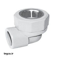 زانو یکسر بوشن فلزی پلی پروپلین آذین لوله سپاهان