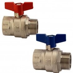 شیر گازی آبی برنجی روپیچ توپیچ سیم ایتالیا CIM