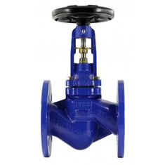 شیر فلکه سوزنی عیوض دمای کاری 220 درجه GGG40 PN16