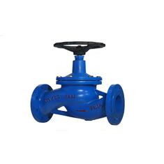 شیر سوپاپی دما تا 220 درجه پکینگ تفلون رینگ استیل  GGG40 F1 PN16 سام