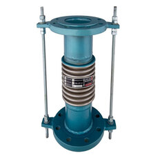 لرزه گیر آکاردئونی مهاردار فلنجدار فلکسور پارس PN10 