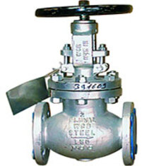گیت ولو استینلس استیل کلاس 150 فلنجدار GATE VALVE FLG CLASS 150 S.S 316
