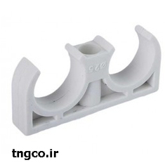 بست زوج سفید پلی پروپلین آذین لوله سپاهان