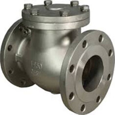 شیر خودكار یكطرفه استینلس استیل کلاس 150 فلنجدار CHECK VALVE FLG CLASS 150 S.S 316