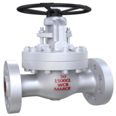 شیر فلكه کشویی گیت ولو فولادی کلاس 1500 کربن استیل فلنج دار GATE VALVE CS A216 WCB FLG #1500