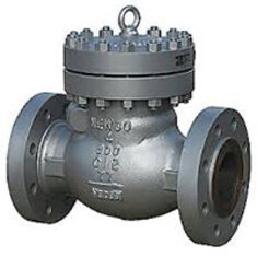شیر خودكار یكطرفه استینلس استیل کلاس 300 فلنجدار CHECK VALVE FLG CLASS 300 S.S 316