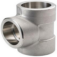 سه راهی ساکت ولد استنلس استیل  کلاس 3000 A182 F316L